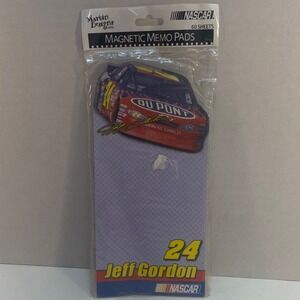 Jeff Gordon NASCAR 24 DuPont Monte Carlo Magnetic‎ Memo Pads 60 Sheets NEW